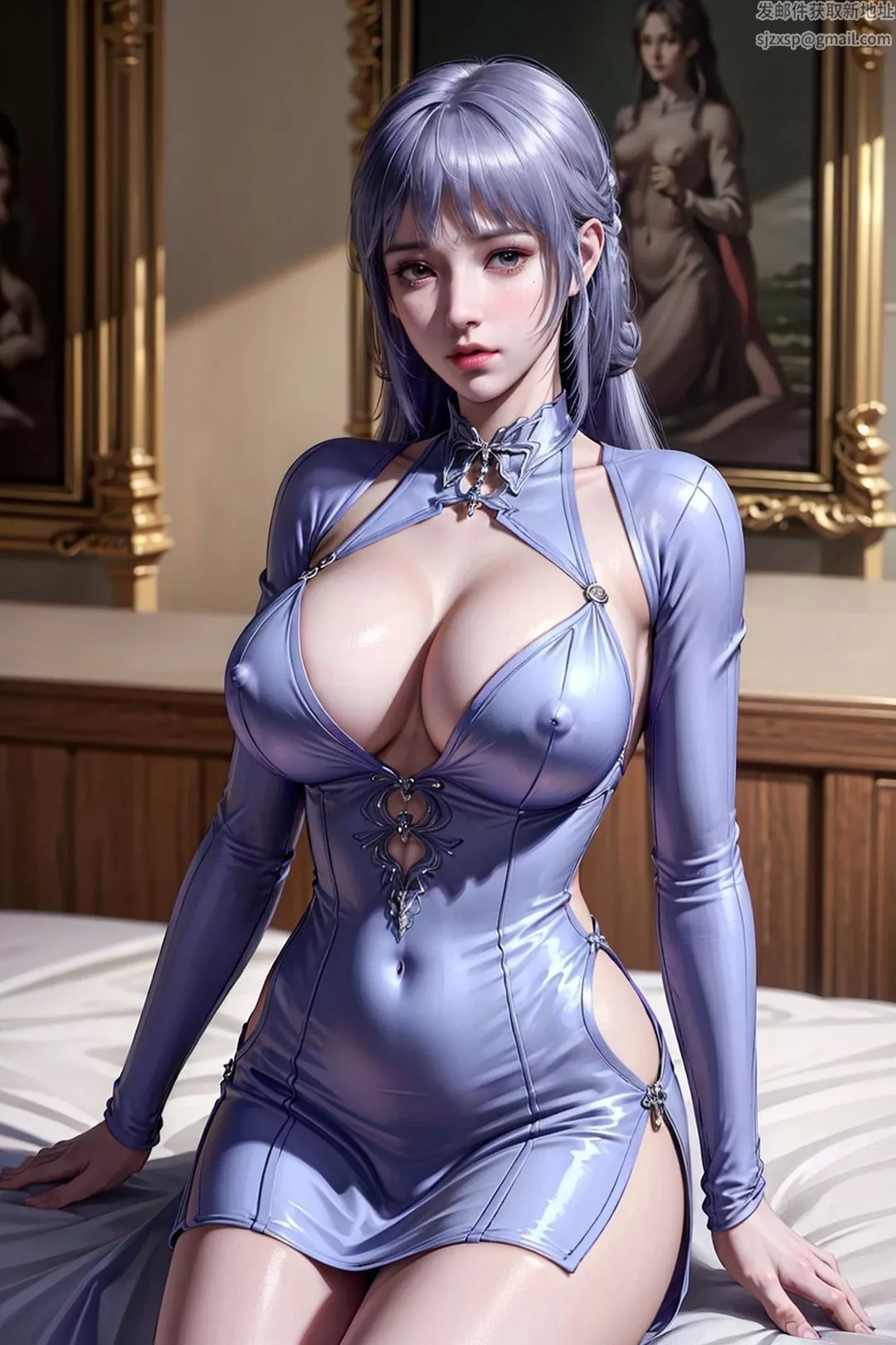 [AI绘画]国漫斗罗大陆女主-小舞.千仞雪.白沈香.胡列娜.波赛西.朱竹清.宁荣荣.阿银-第09话 - 图片 96