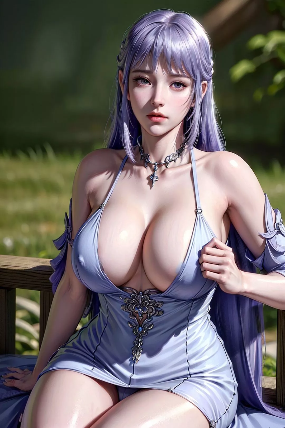 [AI绘画]国漫斗罗大陆女主-小舞.千仞雪.白沈香.胡列娜.波赛西.朱竹清.宁荣荣.阿银-第09话 - 图片 97
