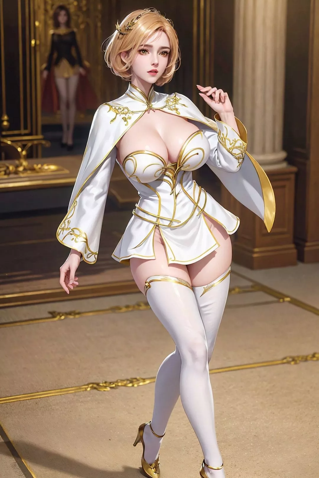 [AI绘画]国漫斗罗大陆女主-小舞.千仞雪.白沈香.胡列娜.波赛西.朱竹清.宁荣荣.阿银-第11话 - 图片 16