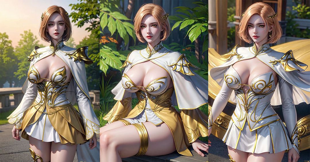 [AI绘画]国漫斗罗大陆女主-小舞.千仞雪.白沈香.胡列娜.波赛西.朱竹清.宁荣荣.阿银第11话