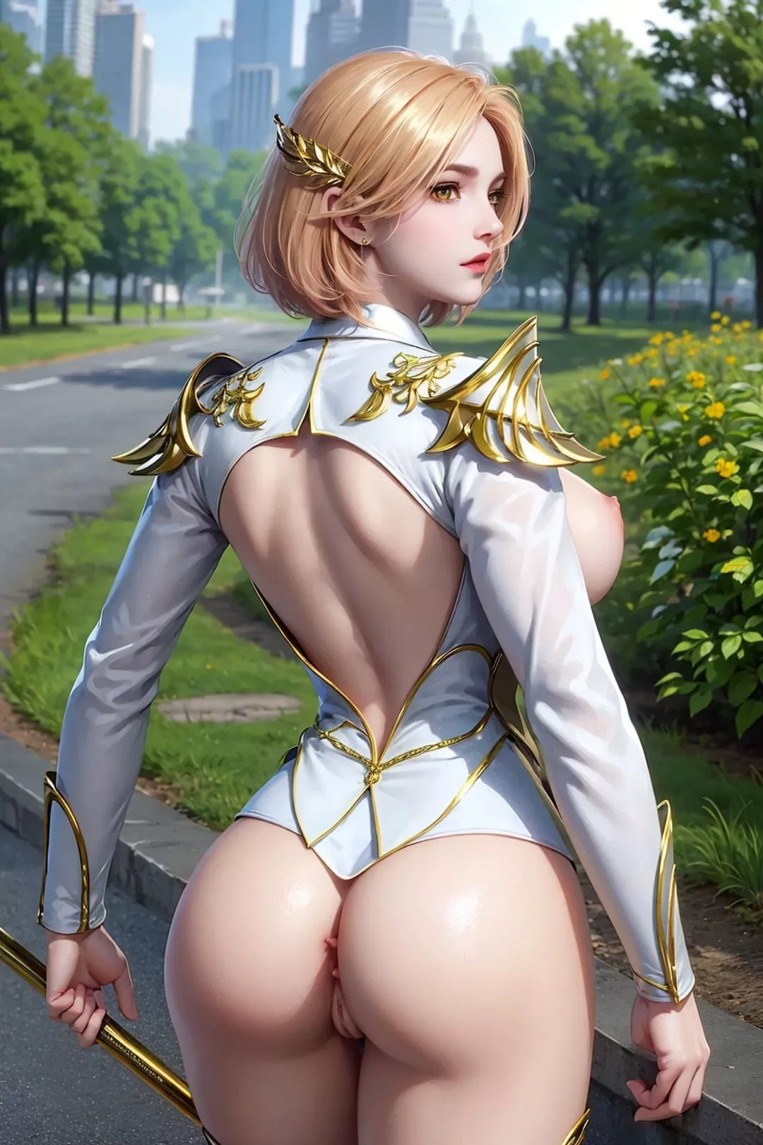 [AI绘画]国漫斗罗大陆女主-小舞.千仞雪.白沈香.胡列娜.波赛西.朱竹清.宁荣荣.阿银-第12话 - 图片 44