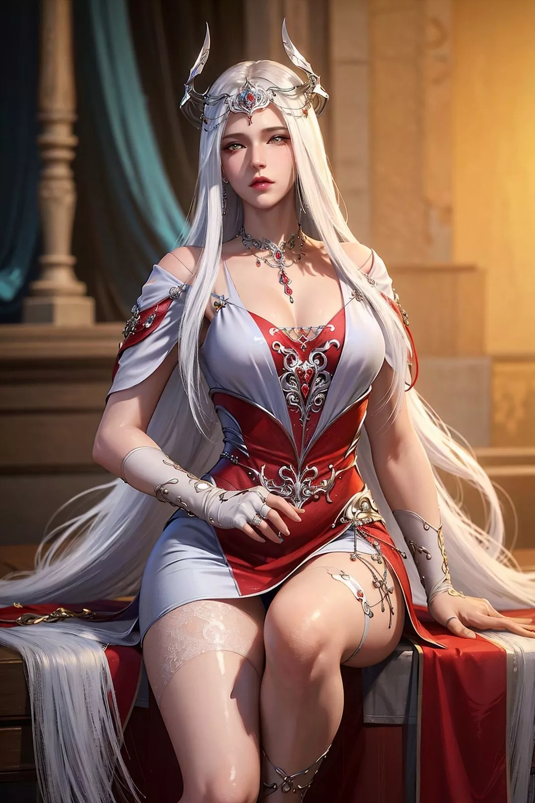 [AI绘画]国漫斗罗大陆女主-小舞.千仞雪.白沈香.胡列娜.波赛西.朱竹清.宁荣荣.阿银-第12话 - 图片 84
