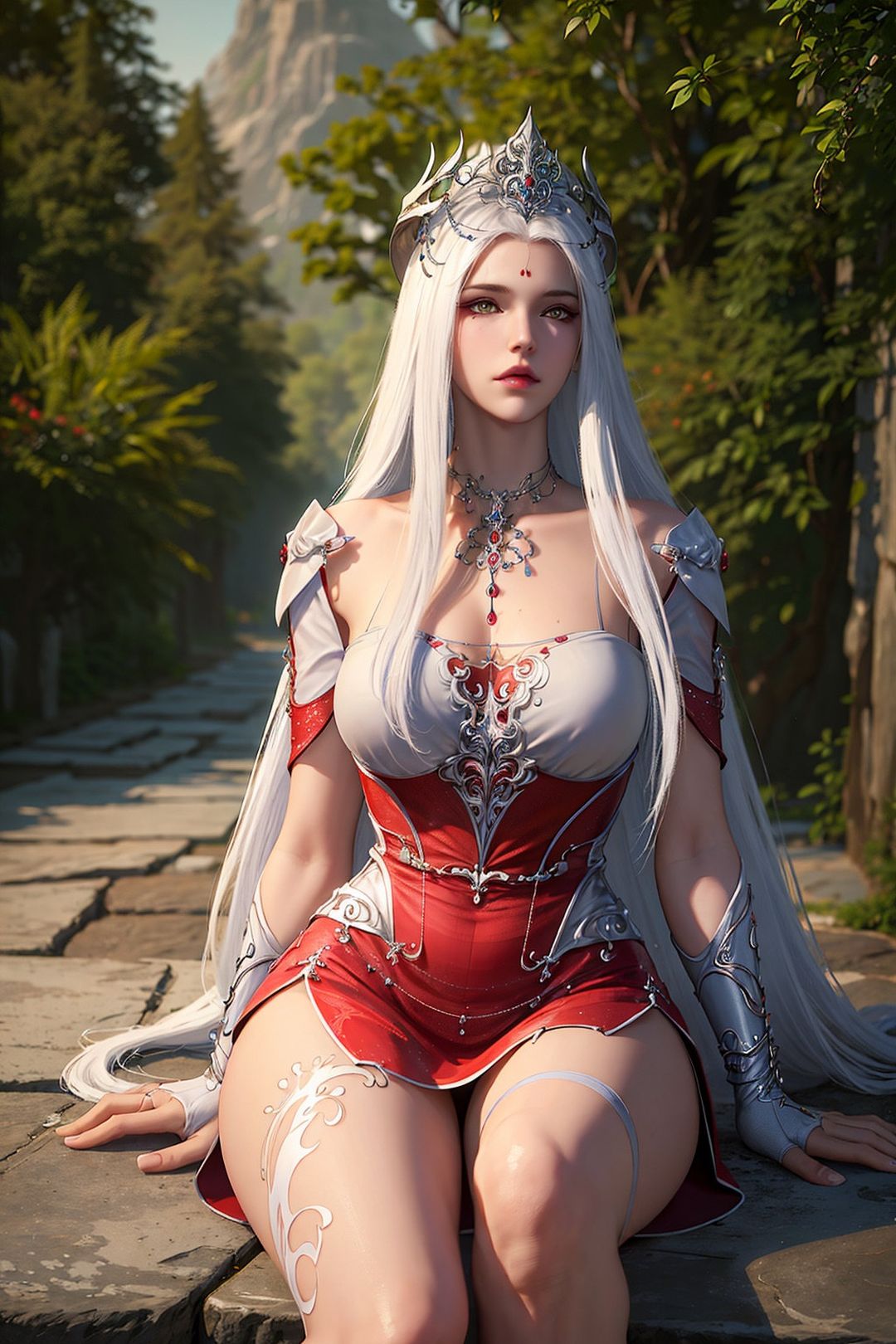 [AI绘画]国漫斗罗大陆女主-小舞.千仞雪.白沈香.胡列娜.波赛西.朱竹清.宁荣荣.阿银第12话