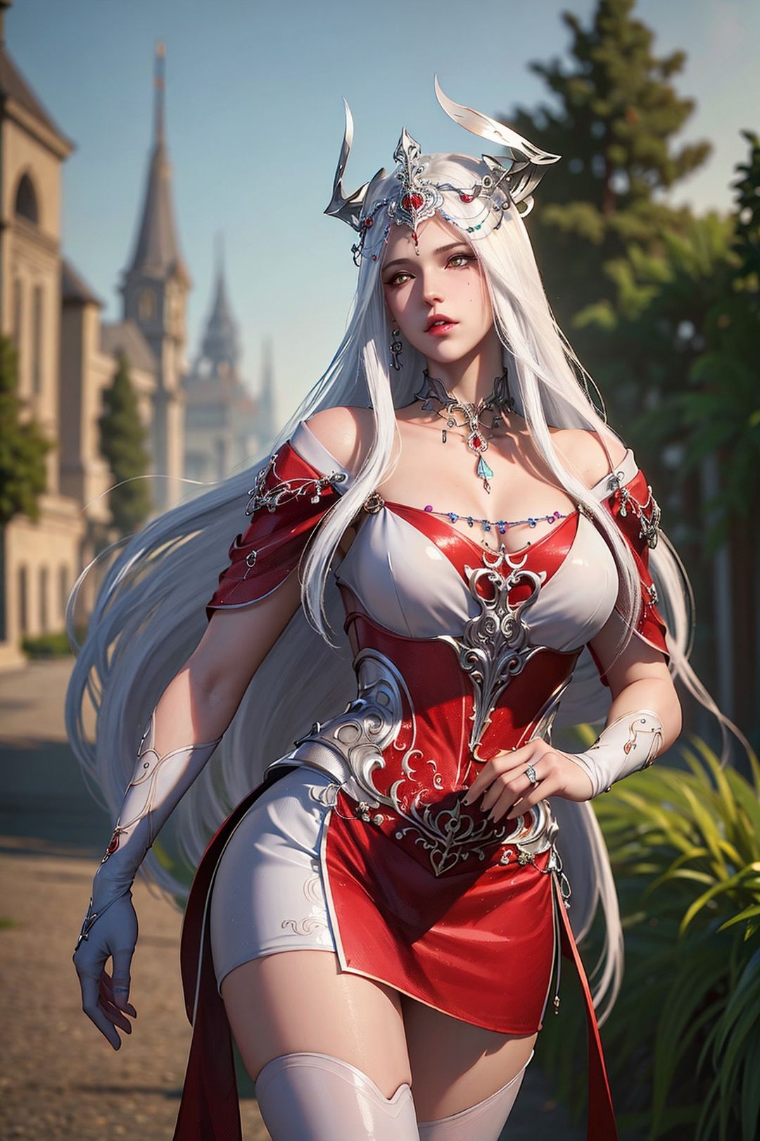 [AI绘画]国漫斗罗大陆女主-小舞.千仞雪.白沈香.胡列娜.波赛西.朱竹清.宁荣荣.阿银第12话