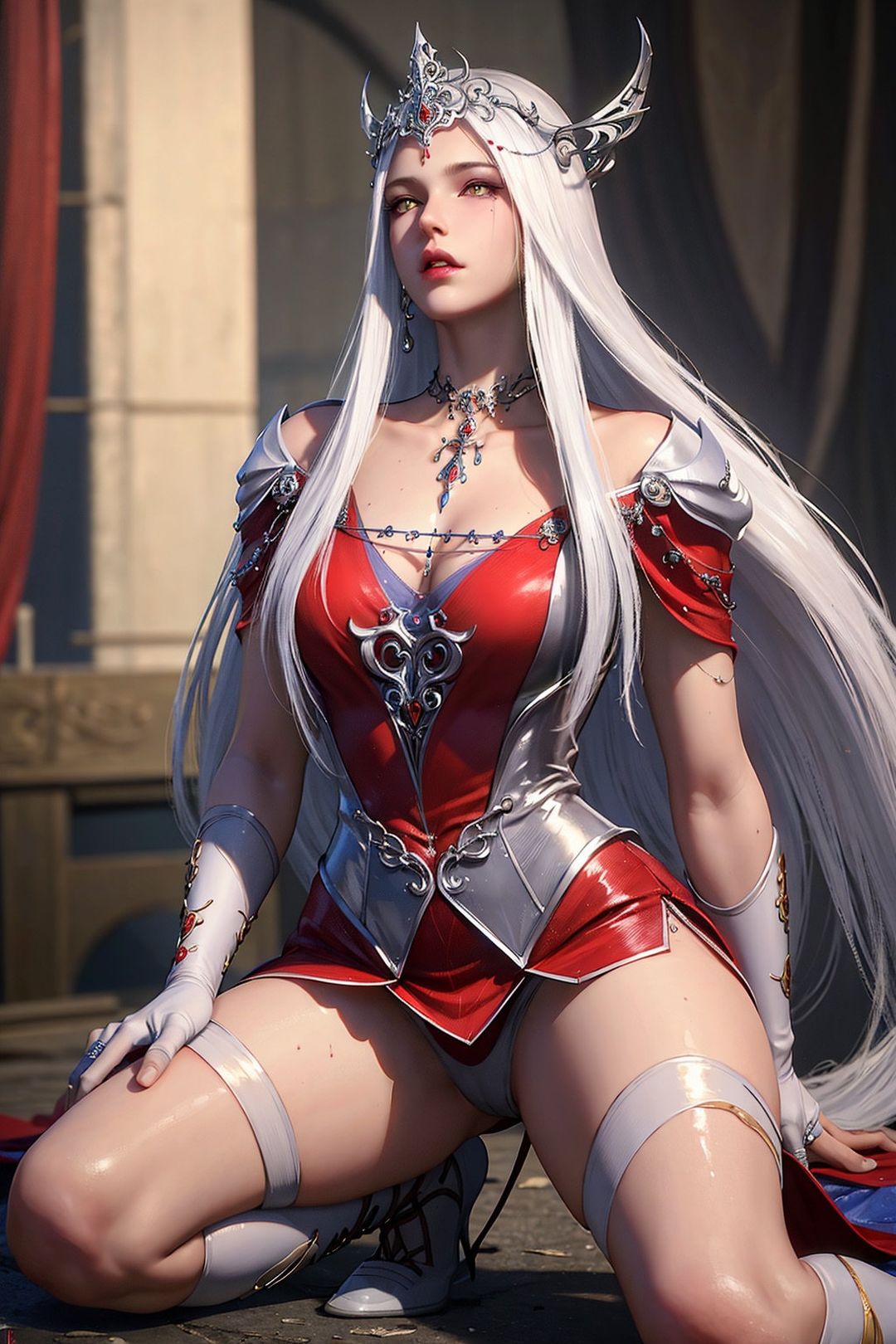 [AI绘画]国漫斗罗大陆女主-小舞.千仞雪.白沈香.胡列娜.波赛西.朱竹清.宁荣荣.阿银第12话