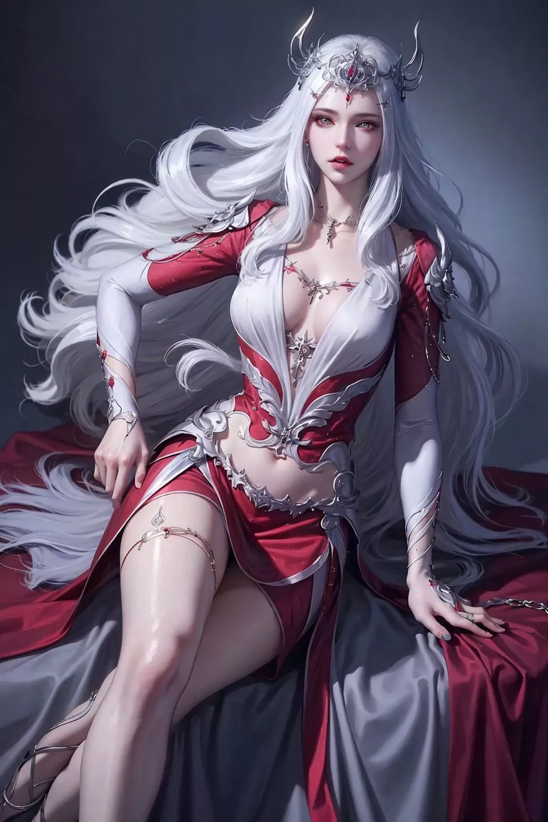 [AI繪畫]國漫鬥羅大陸女主-小舞.千仞雪.白沈香.胡列娜.波賽西.朱竹清.寧榮榮.阿銀第13話