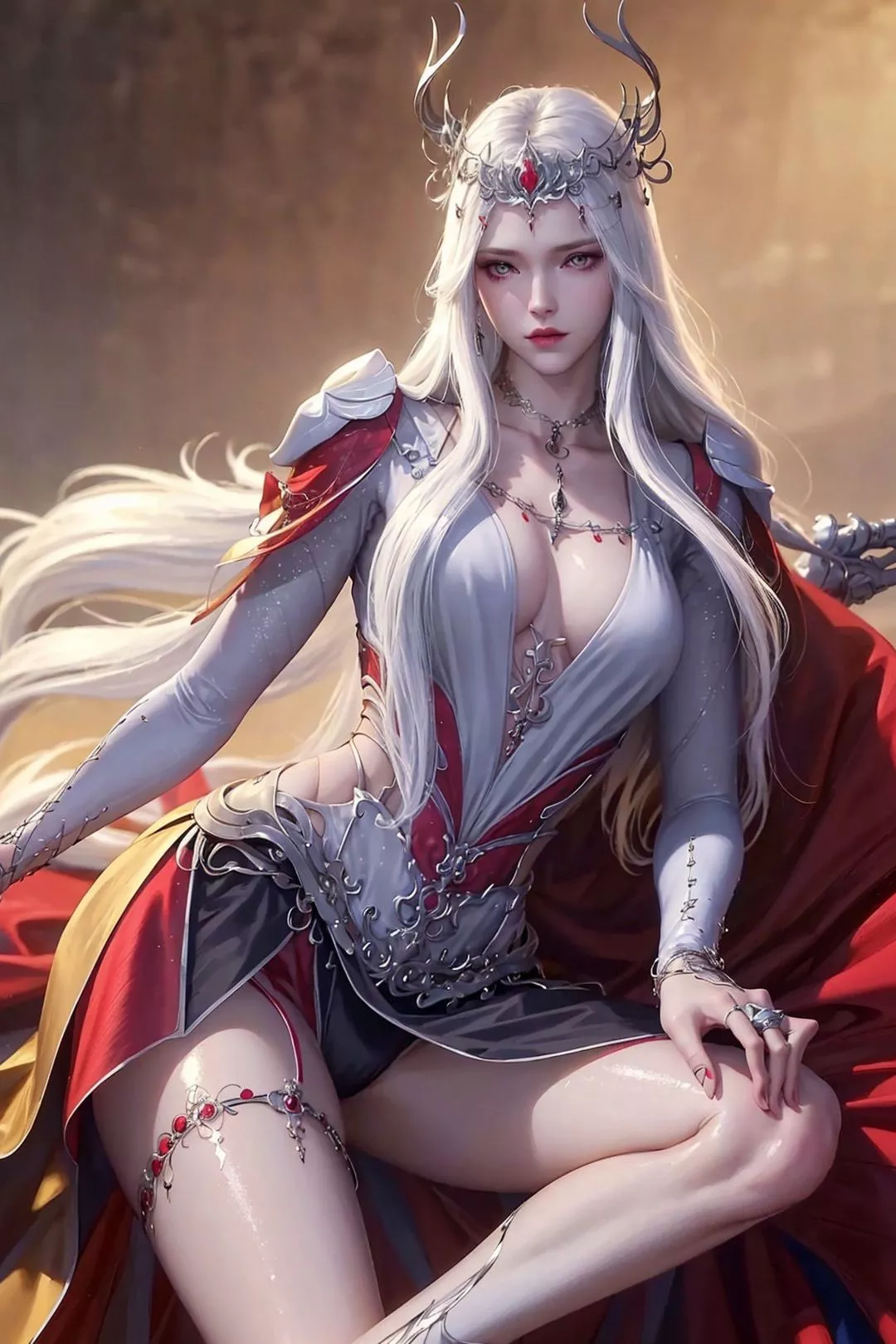 [AI绘画]国漫斗罗大陆女主-小舞.千仞雪.白沈香.胡列娜.波赛西.朱竹清.宁荣荣.阿银-第13话 - 图片 12