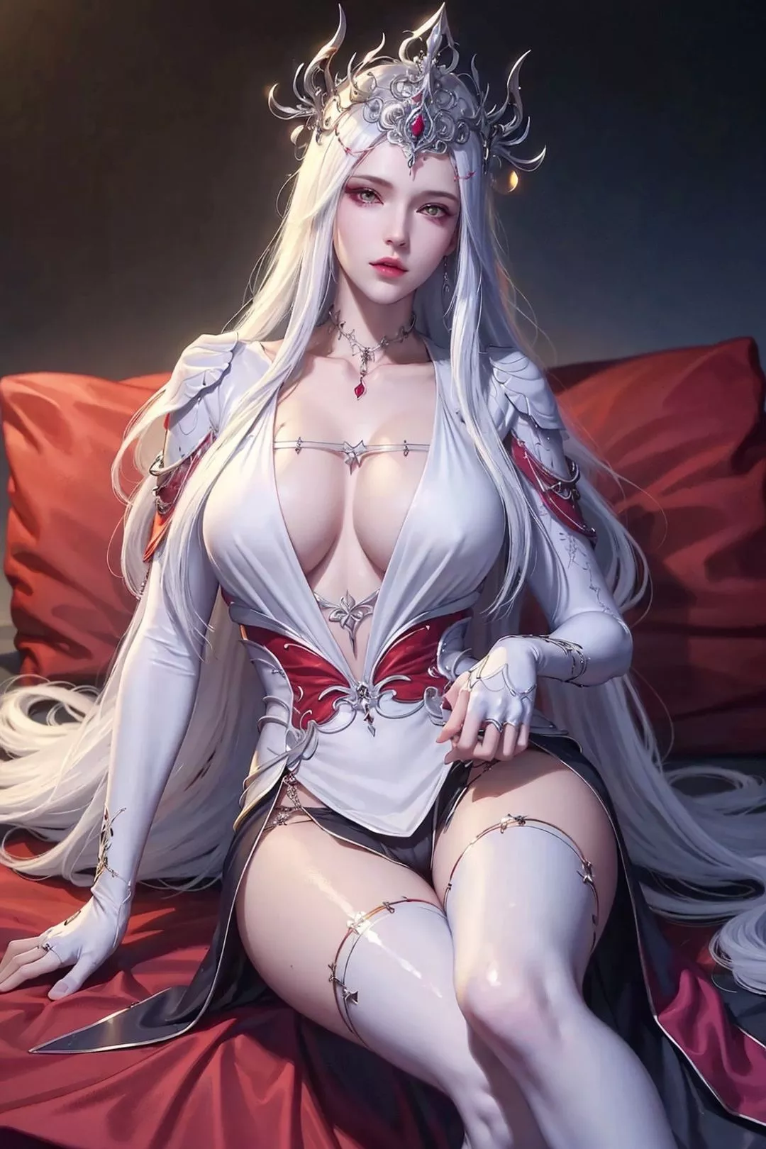 [AI绘画]国漫斗罗大陆女主-小舞.千仞雪.白沈香.胡列娜.波赛西.朱竹清.宁荣荣.阿银-第13话 - 图片 20