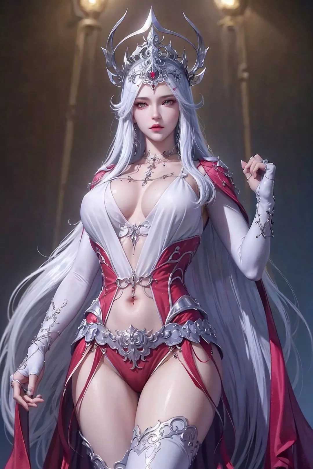 [AI绘画]国漫斗罗大陆女主-小舞.千仞雪.白沈香.胡列娜.波赛西.朱竹清.宁荣荣.阿银-第13话 - 图片 21