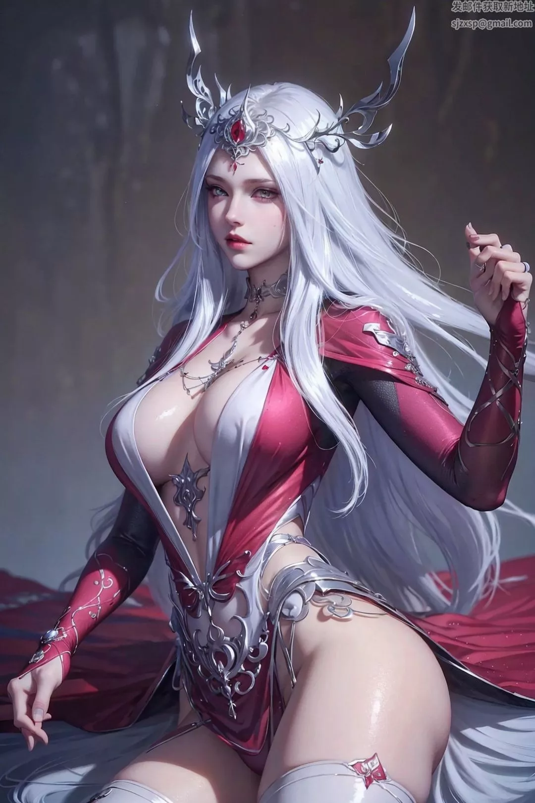 [AI绘画]国漫斗罗大陆女主-小舞.千仞雪.白沈香.胡列娜.波赛西.朱竹清.宁荣荣.阿银-第13话 - 图片 26