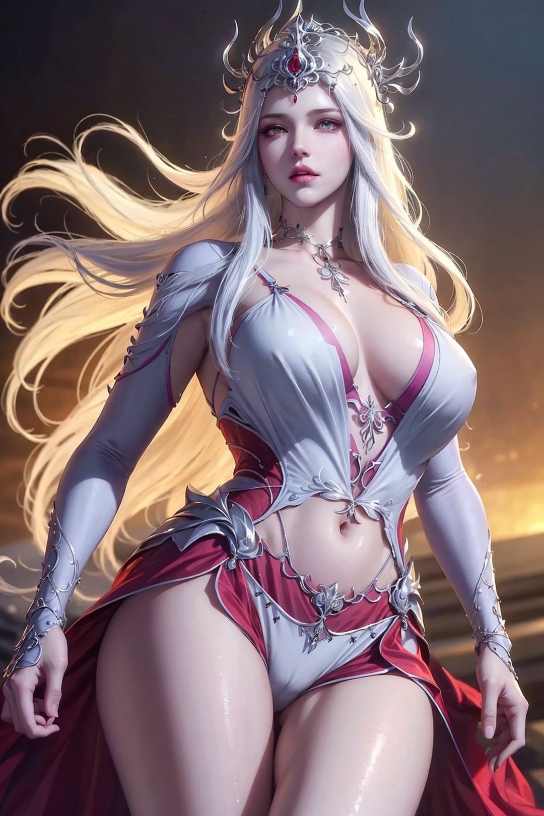 [AI绘画]国漫斗罗大陆女主-小舞.千仞雪.白沈香.胡列娜.波赛西.朱竹清.宁荣荣.阿银第13话