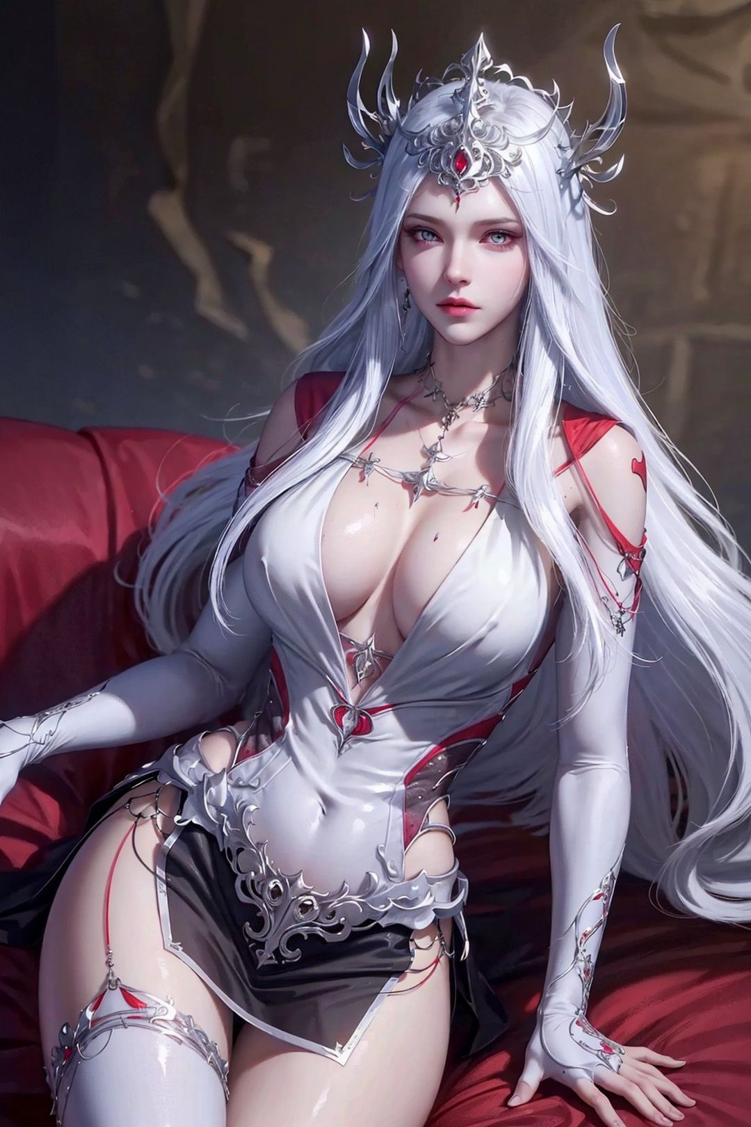 [AI绘画]国漫斗罗大陆女主-小舞.千仞雪.白沈香.胡列娜.波赛西.朱竹清.宁荣荣.阿银第13话