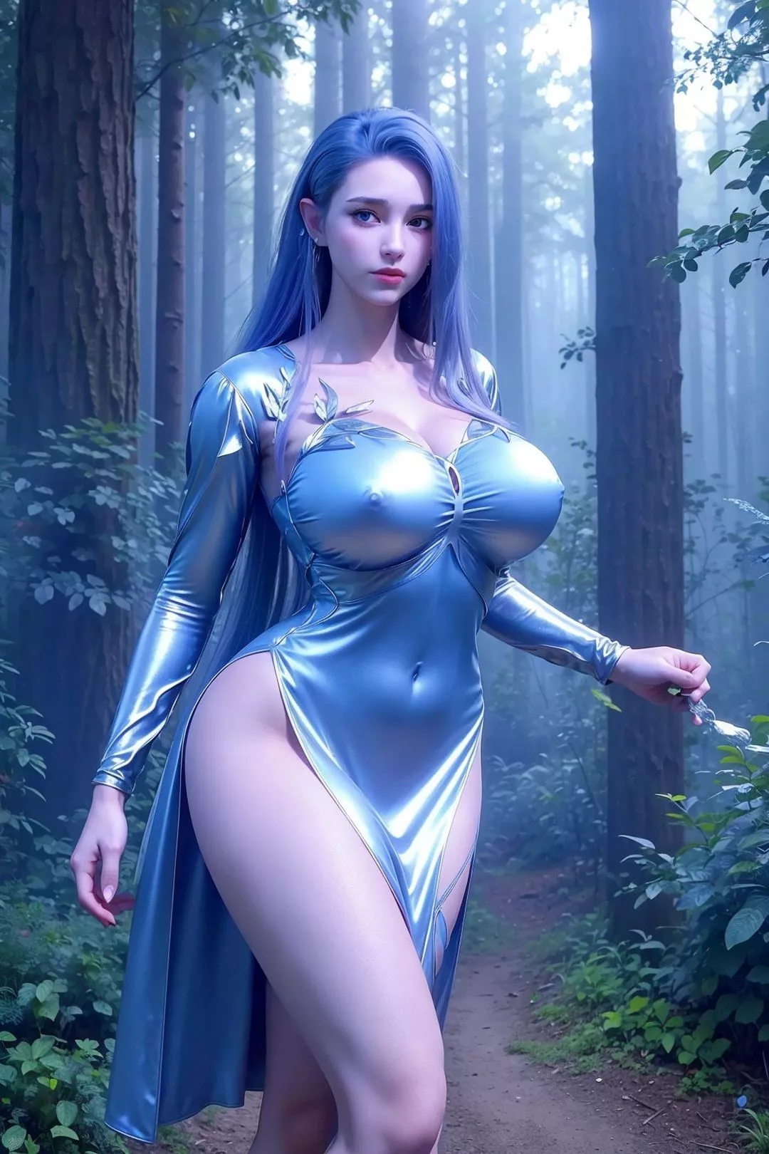 [AI绘画]国漫斗罗大陆女主-小舞.千仞雪.白沈香.胡列娜.波赛西.朱竹清.宁荣荣.阿银-第23话-最终话 - 图片 10