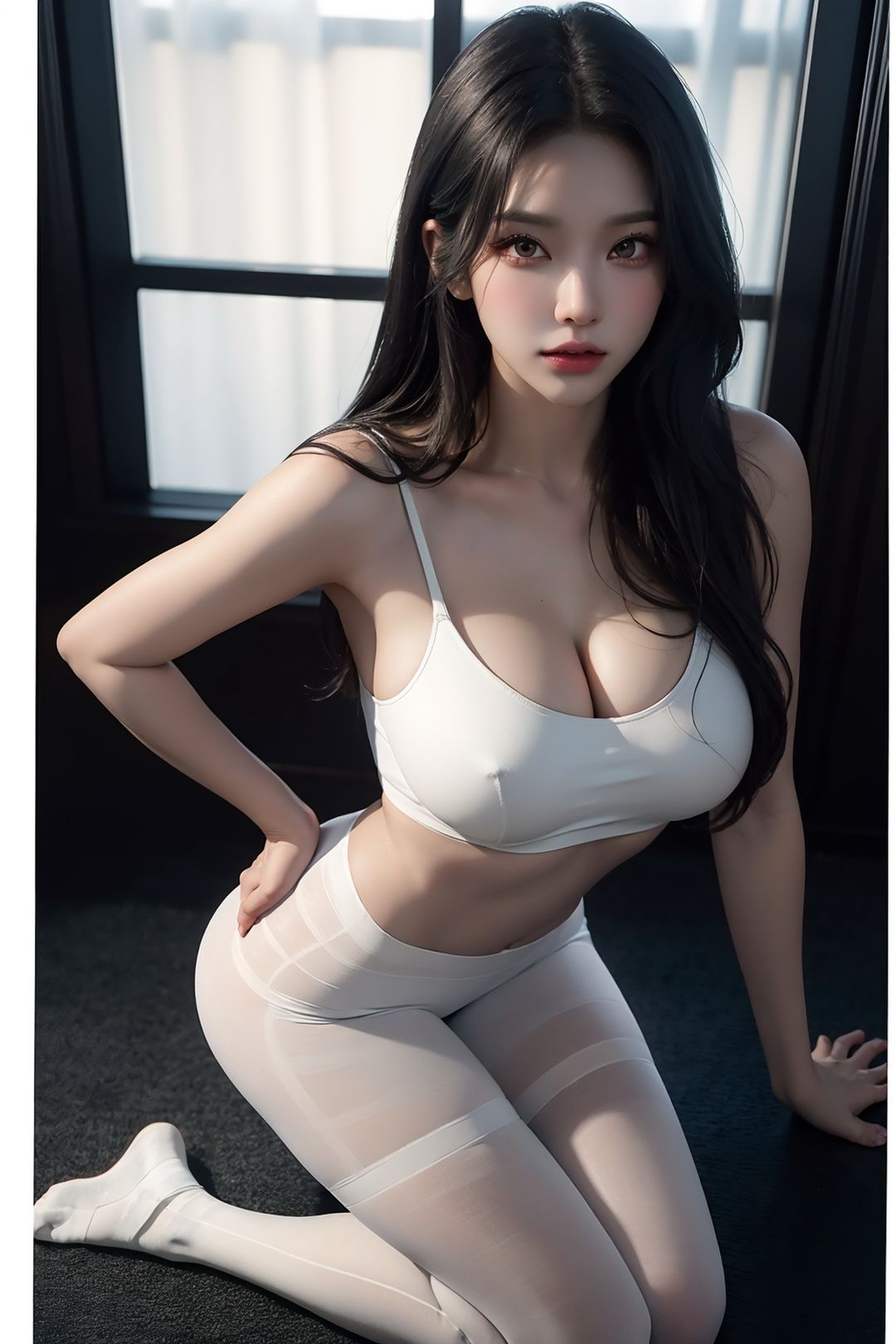 [AI繪畫]OL.奴隸.賽車女郎.絲襪第02話