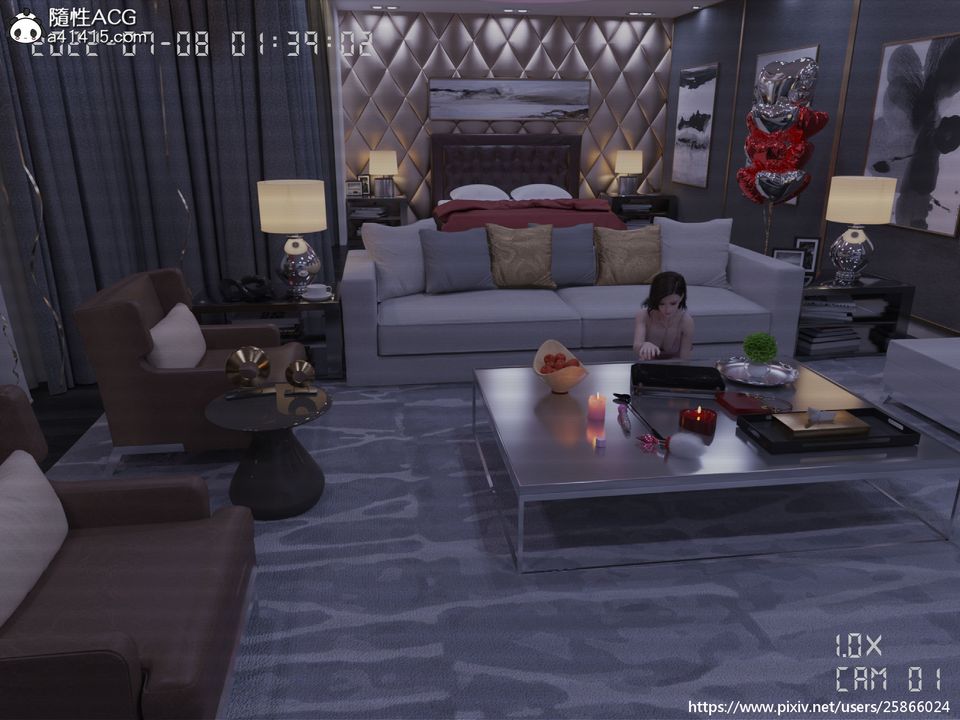 [3D]女特務被捕01-03+外傳+設定集03-天後隕落上