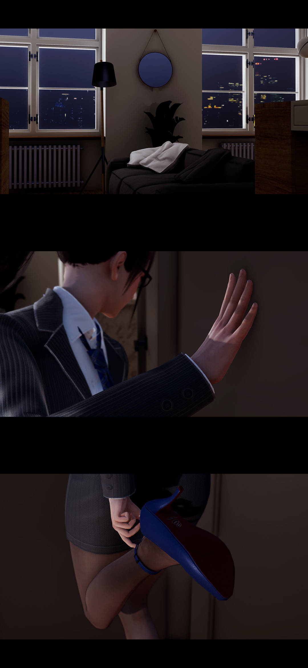 [3D]綾香的情趣第01話-從失業開始