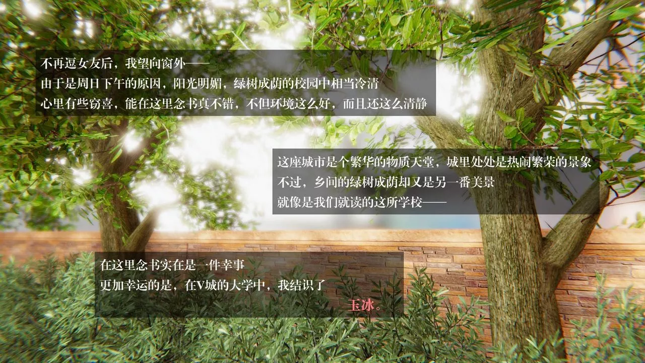 [3D]抹茶回忆录_临时女友篇+大学篇+洗浴兼职篇-大学篇01 - 图片 8