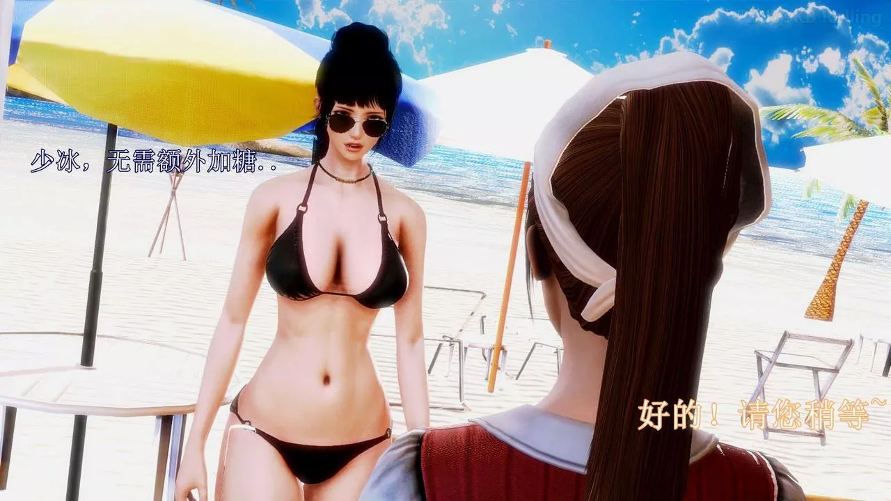 [3D]弱肉强食S1-S2番外篇X6-S2-07-沙滩调教[中] - 图片 4
