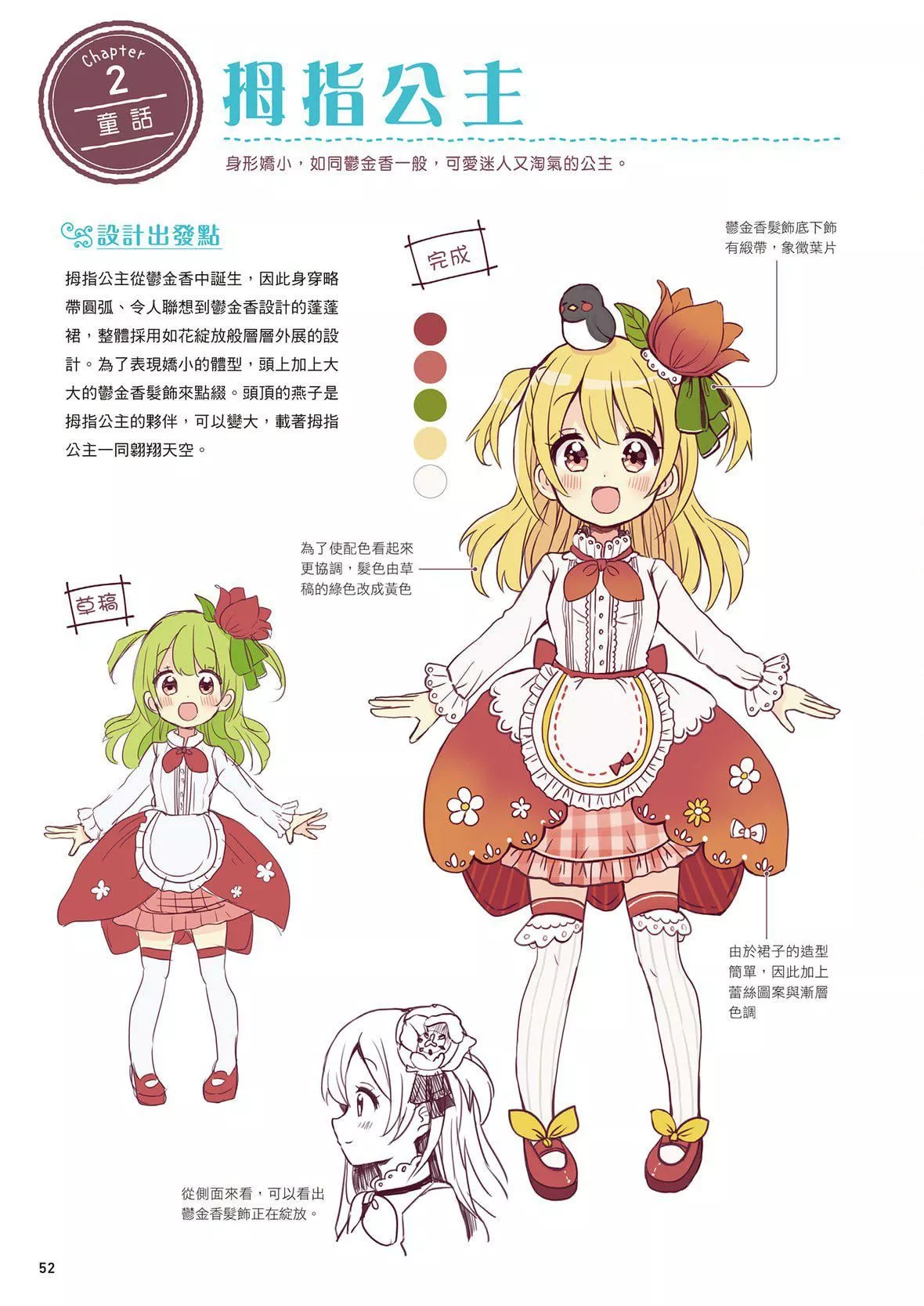 [佐仓おりこ]メルヘンファンタジーな女の子のキャラデザ＆作画テクニック[DL版]-[佐仓おりこ]メルヘンファンタジーな女の子のキャラデザ＆作画テクニック[DL版] - 图片 54