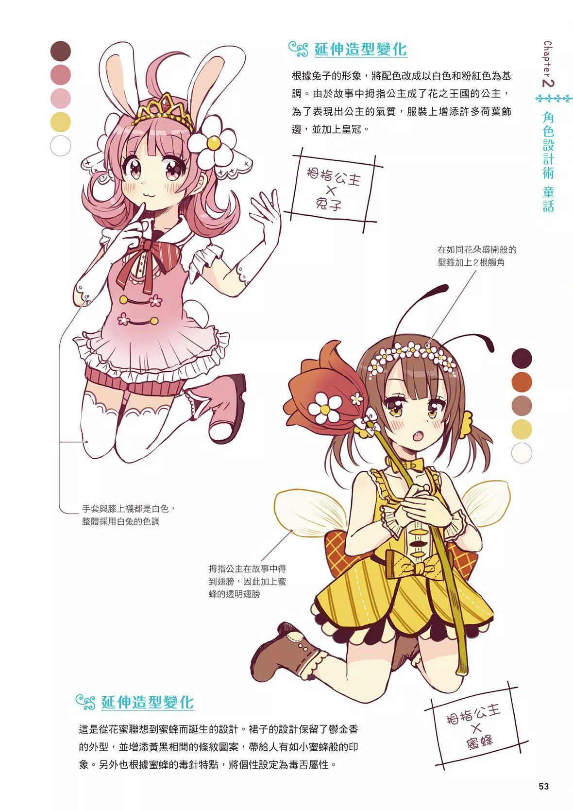 [佐仓おりこ]メルヘンファンタジーな女の子のキャラデザ＆作画テクニック[DL版]-[佐仓おりこ]メルヘンファンタジーな女の子のキャラデザ＆作画テクニック[DL版] - 图片 55