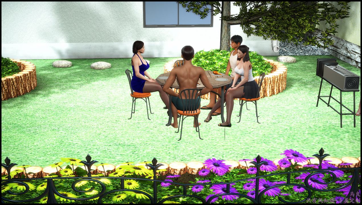 [3D]母愛的光輝之燒烤派對第01話