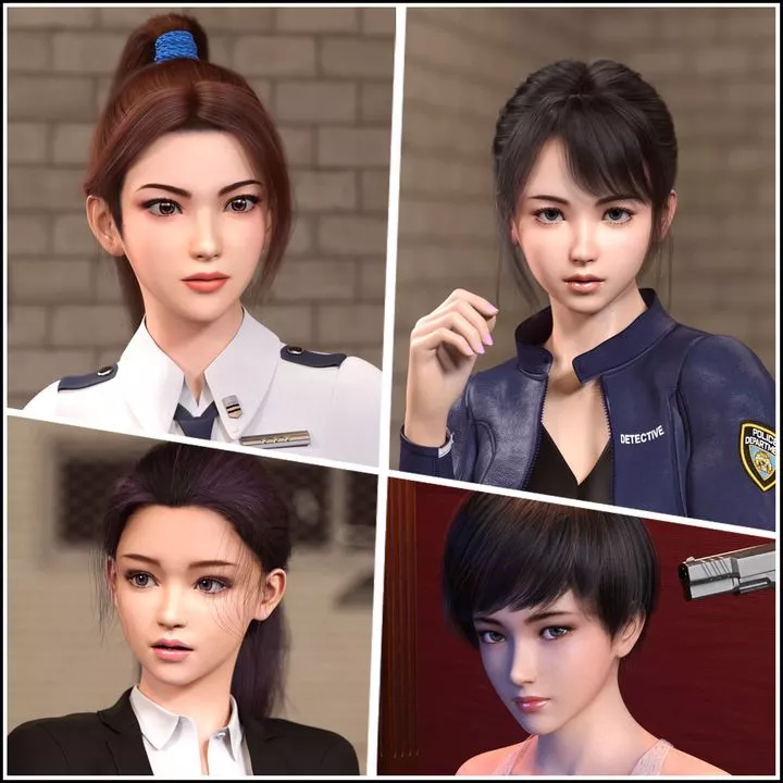 [3D]蹂躪女刑警之女警煉獄第10話
