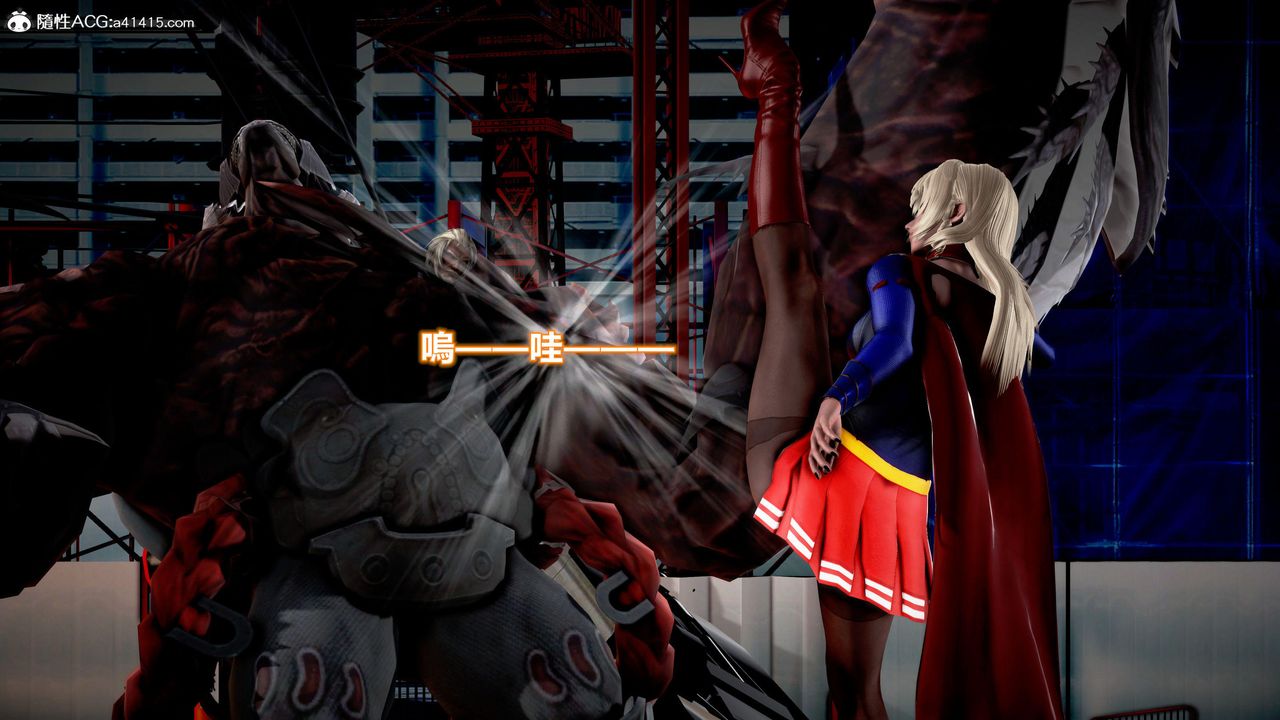 [3D]正义联盟成立-达克赛德入侵第07话