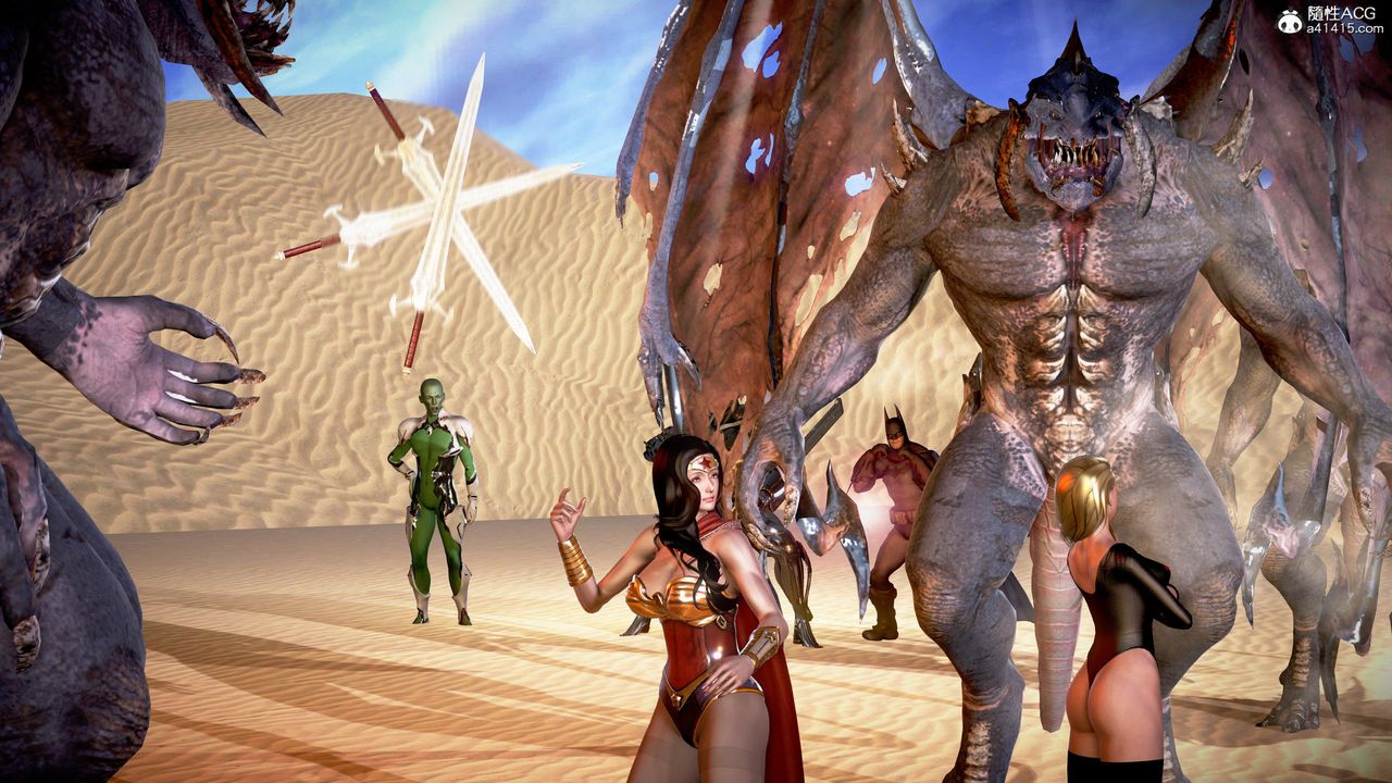 [3D]正义联盟成立-达克赛德入侵第11话