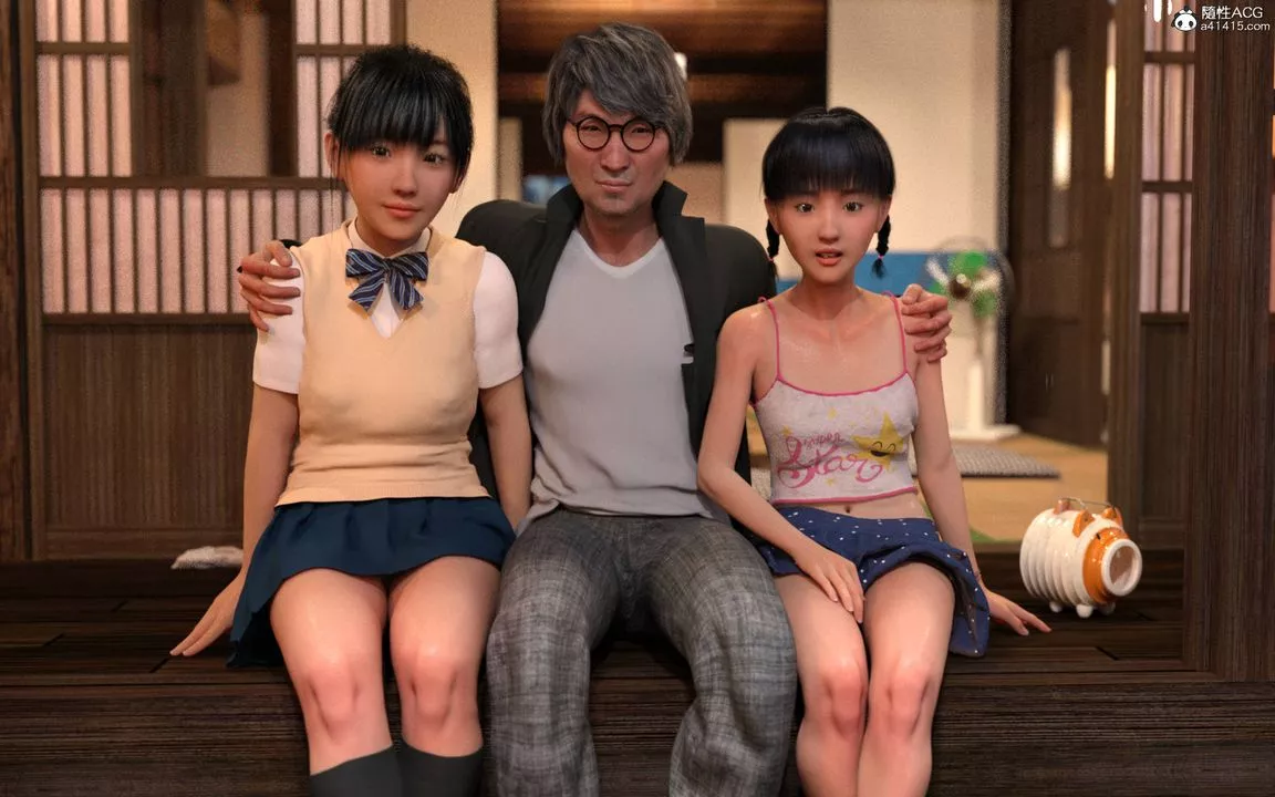 [3D][BlackK]被繼父的疼愛第01話