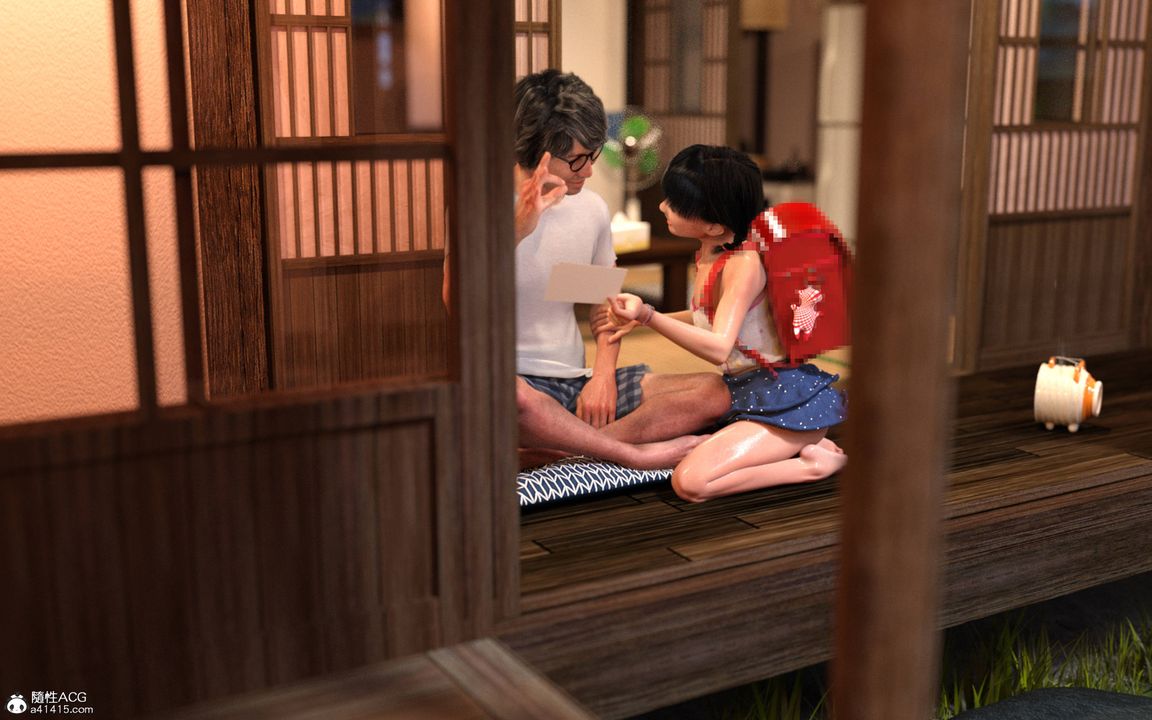 [3D][BlackK]被继父的疼爱第08话