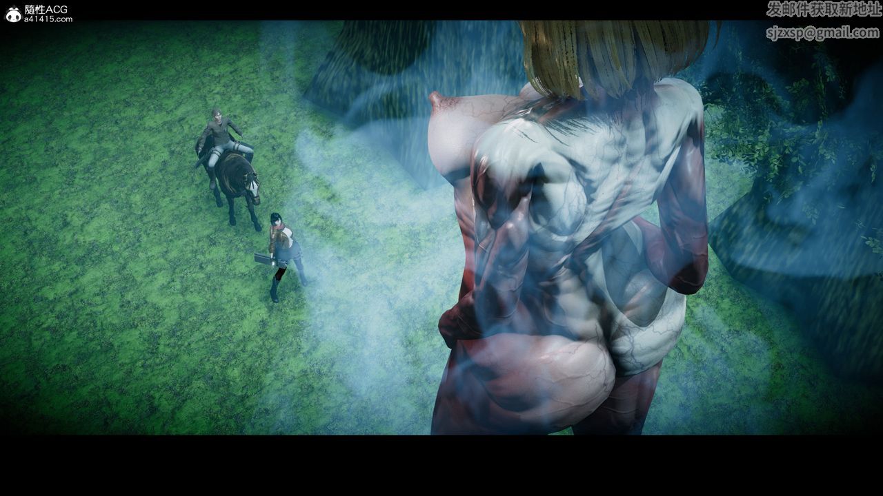 [3D]进击的巨人之败北的少女第01话