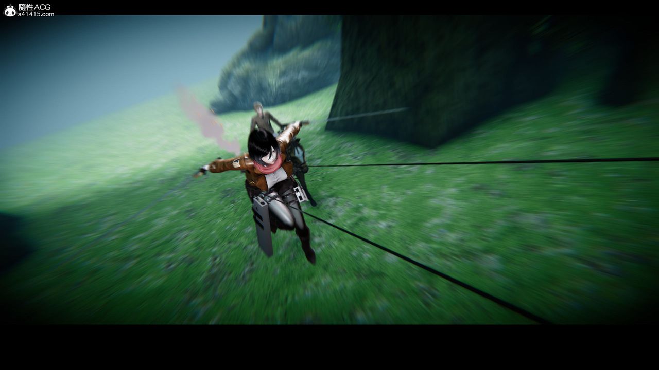 [3D]进击的巨人之败北的少女第01话