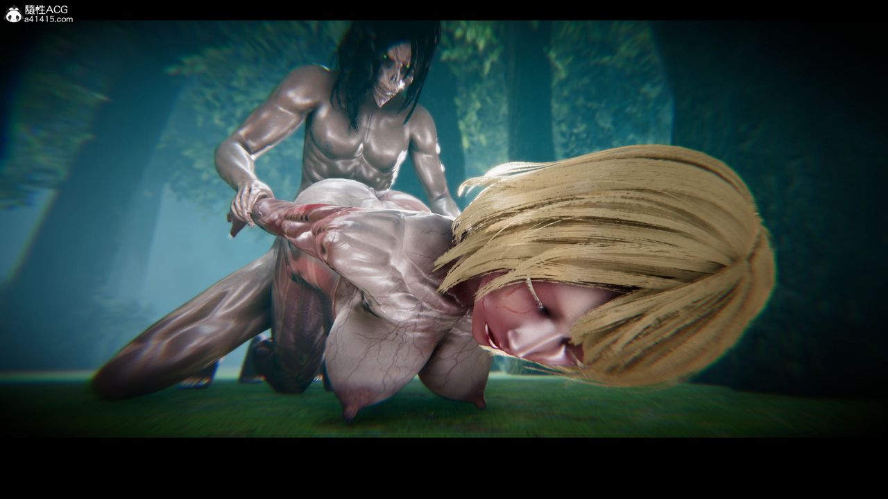 [3D]进击的巨人之败北的少女第02话