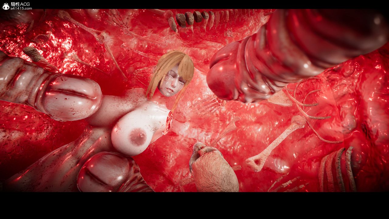 [3D]进击的巨人之败北的少女第08话