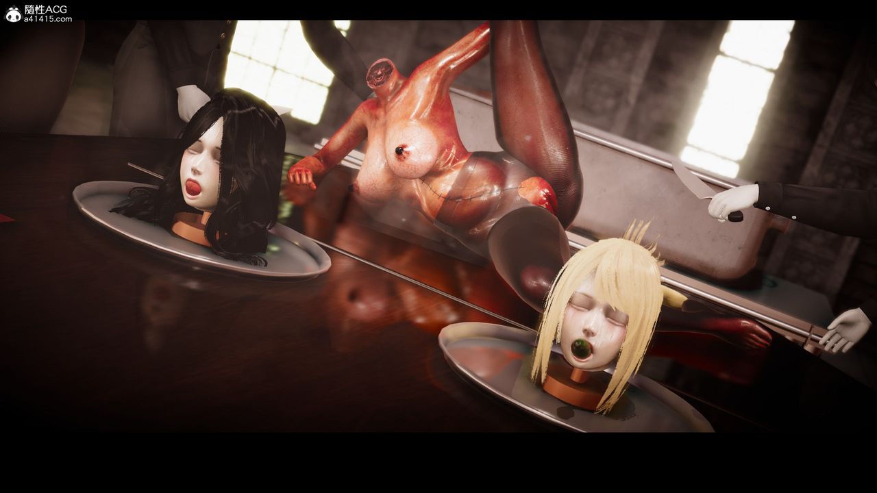 [3D]进击的巨人之败北的少女第09话