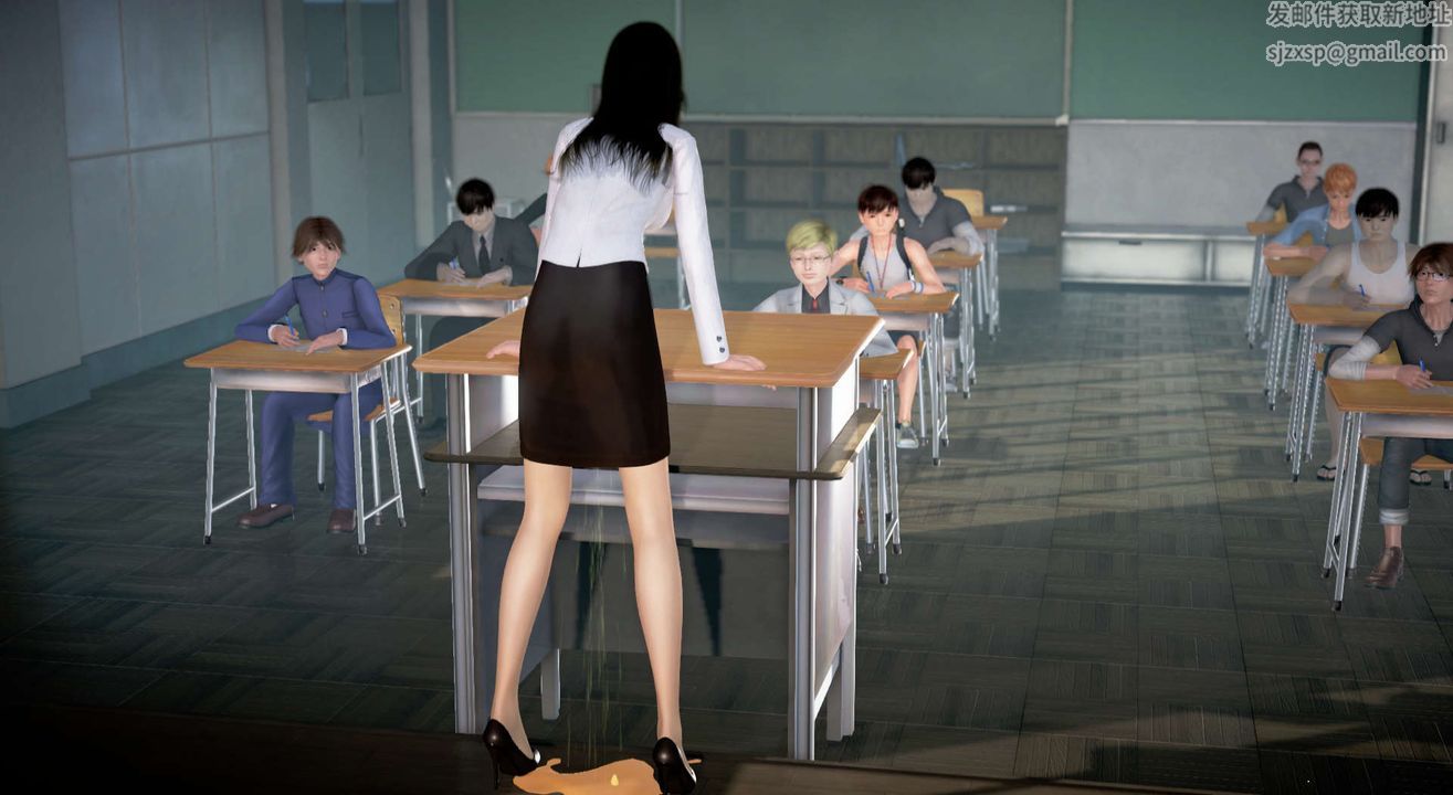 [3D]丝袜女教师兰若01-27短篇X3未编辑片段第02话
