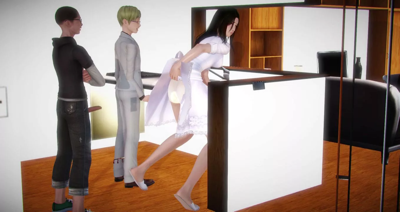 [3D]絲襪女教師蘭若01-27短篇X3未編輯片段第06話