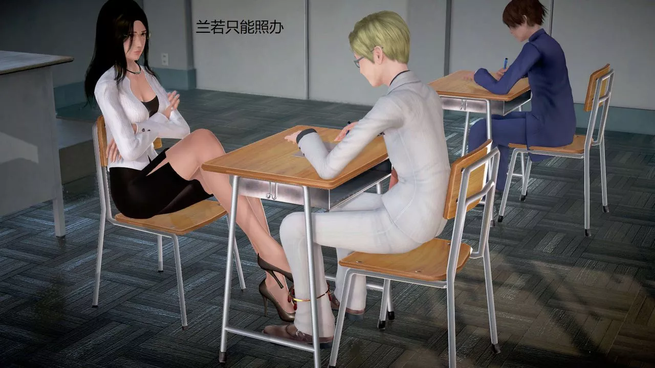 [3D]絲襪女教師蘭若01-27短篇X3未編輯片段第19話