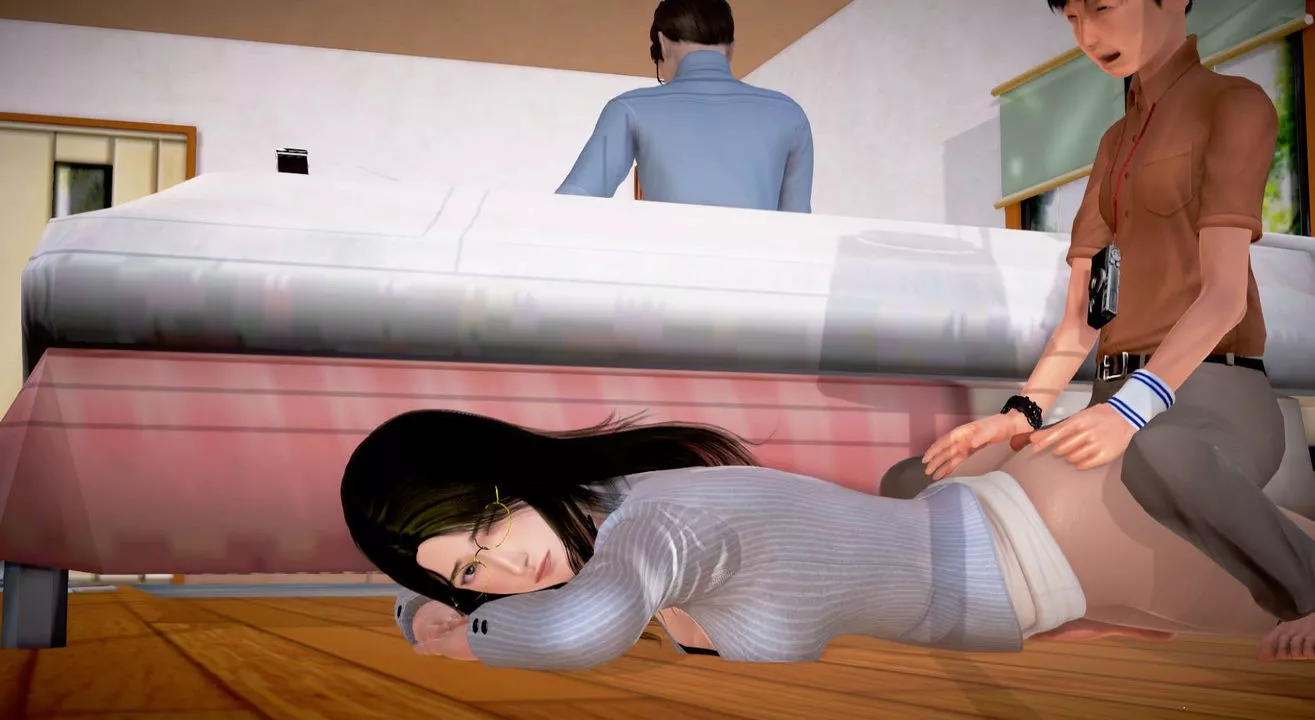 [3D]丝袜女教师兰若01-27短篇X3未编辑片段-短篇2-侄子篇剧透 - 图片 30