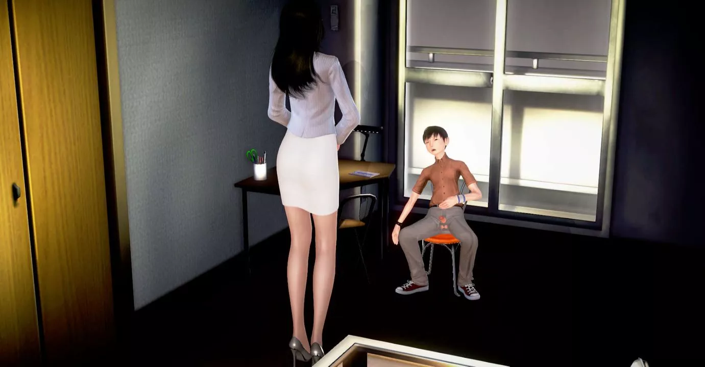 [3D]丝袜女教师兰若01-27短篇X3未编辑片段-短篇3-地狱中的一周 - 图片 52