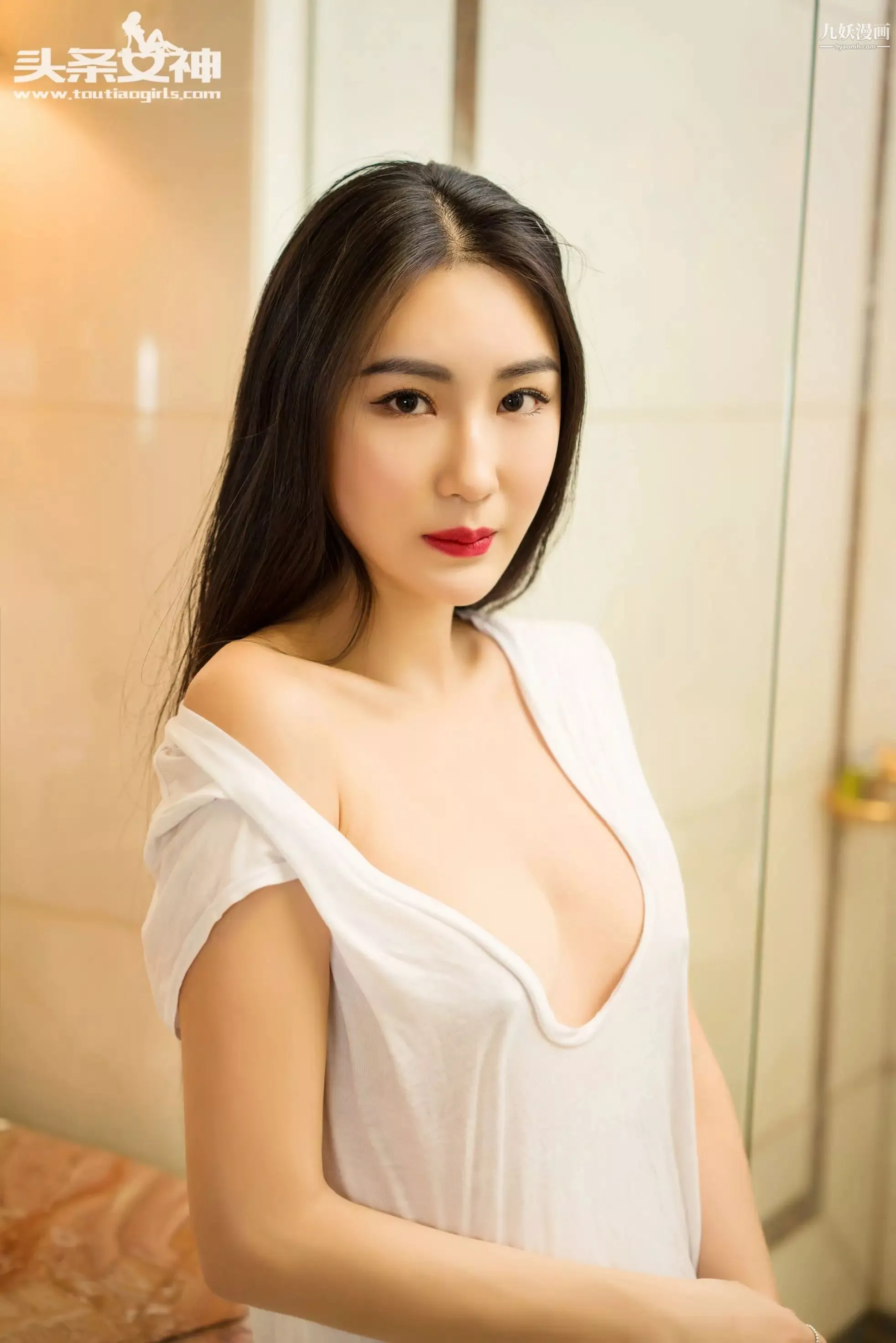 性感写真[真人集]-瑷妮，一级棒身材正工作的女神，姿势撩人情欲乍泄，让多少男士难以抗拒的私房诱惑 - 图片 7