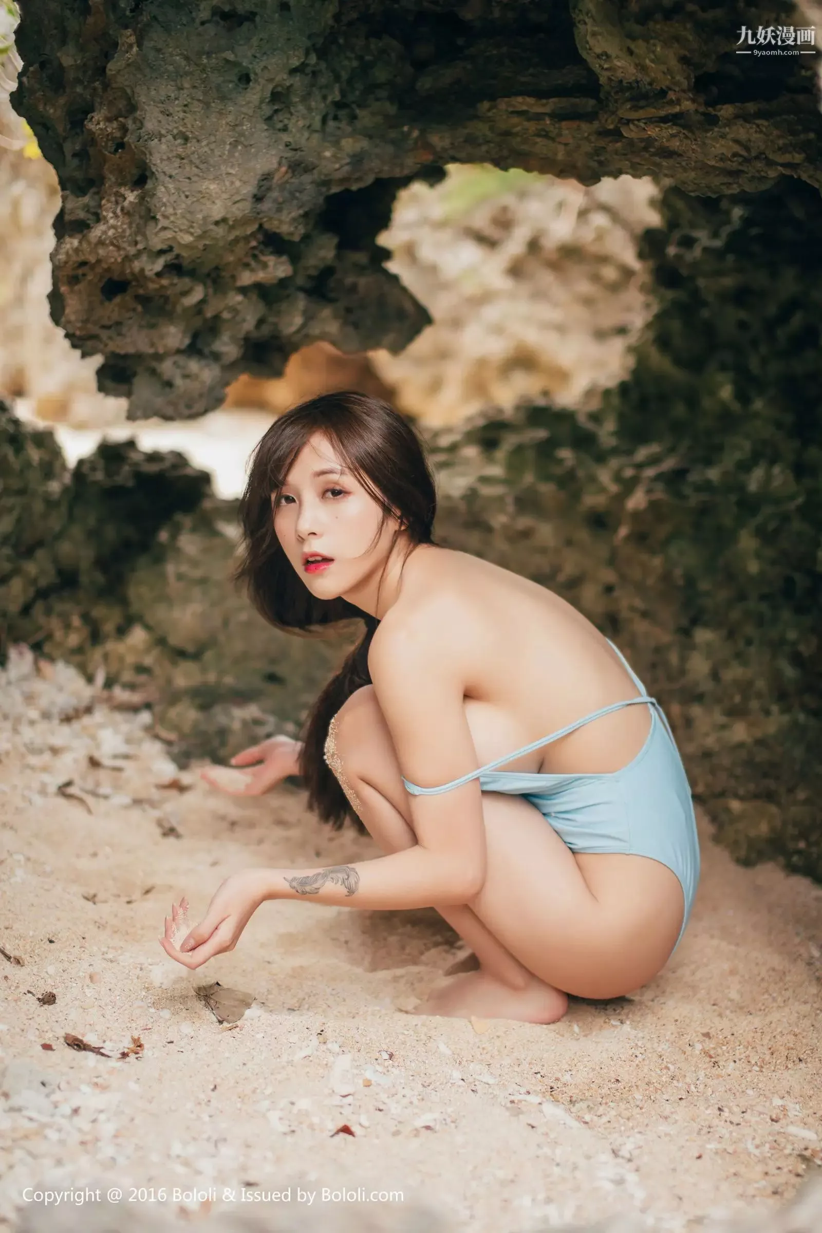 性感写真[真人集]-御姐范美女杜花花性格张扬，妖娆妩媚爆乳呼之欲出眼神犀利中带着挑逗 - 图片 8