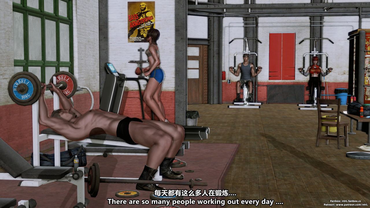 [3D]美脚格斗娘人妻水纪第01话