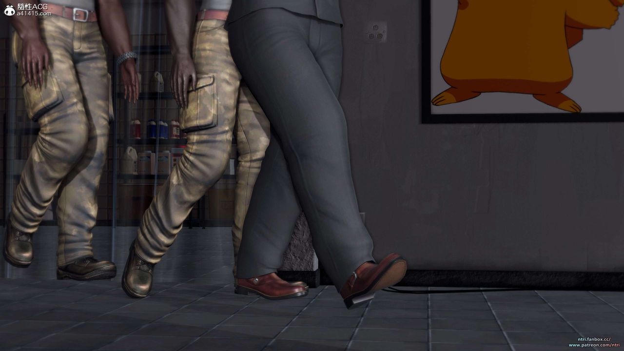 [3D]美脚格斗娘人妻水纪第20话