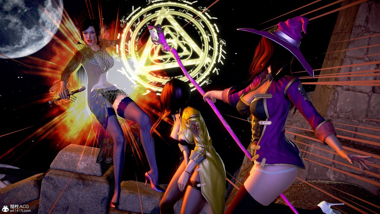 [3D]肉丝女骑士陷落第02话