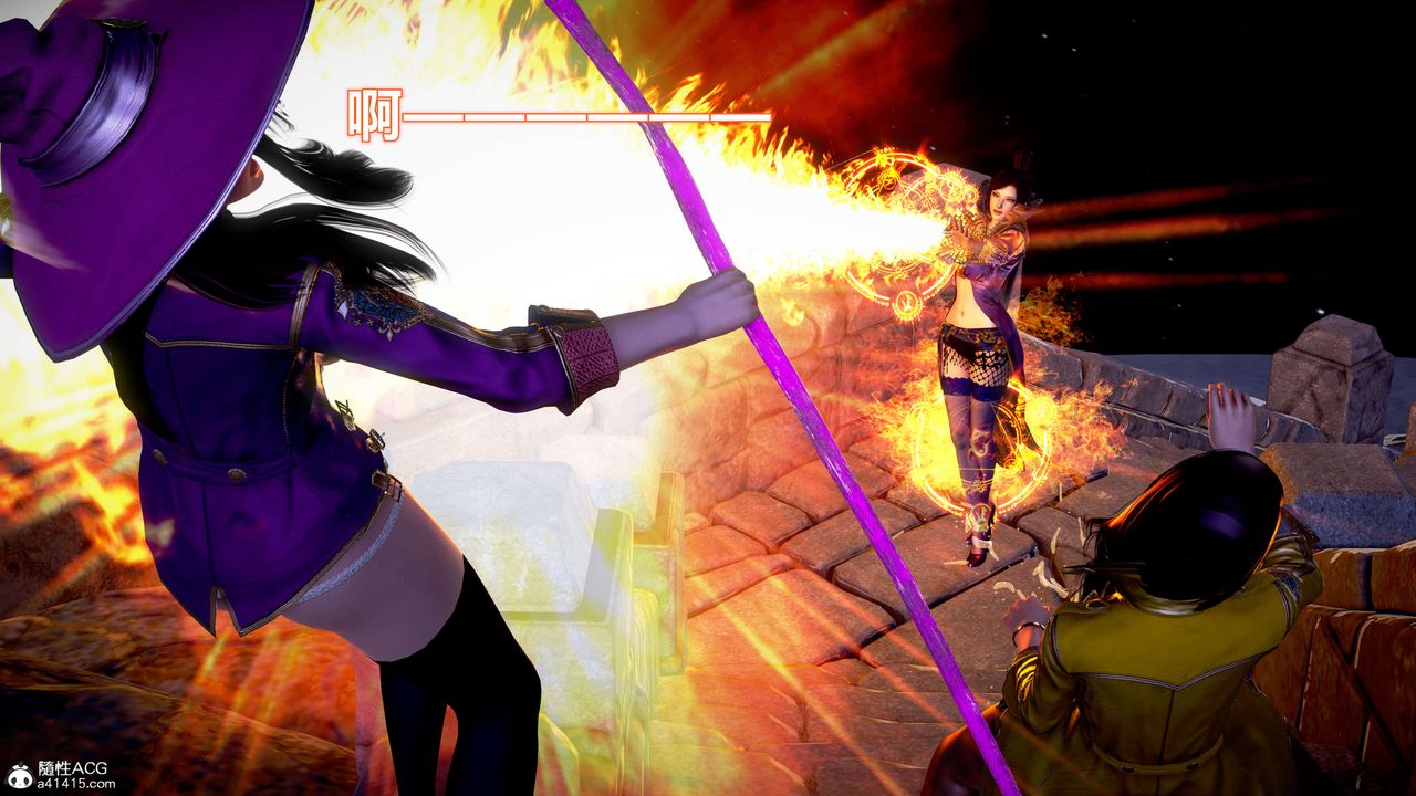 [3D]肉丝女骑士陷落第02话