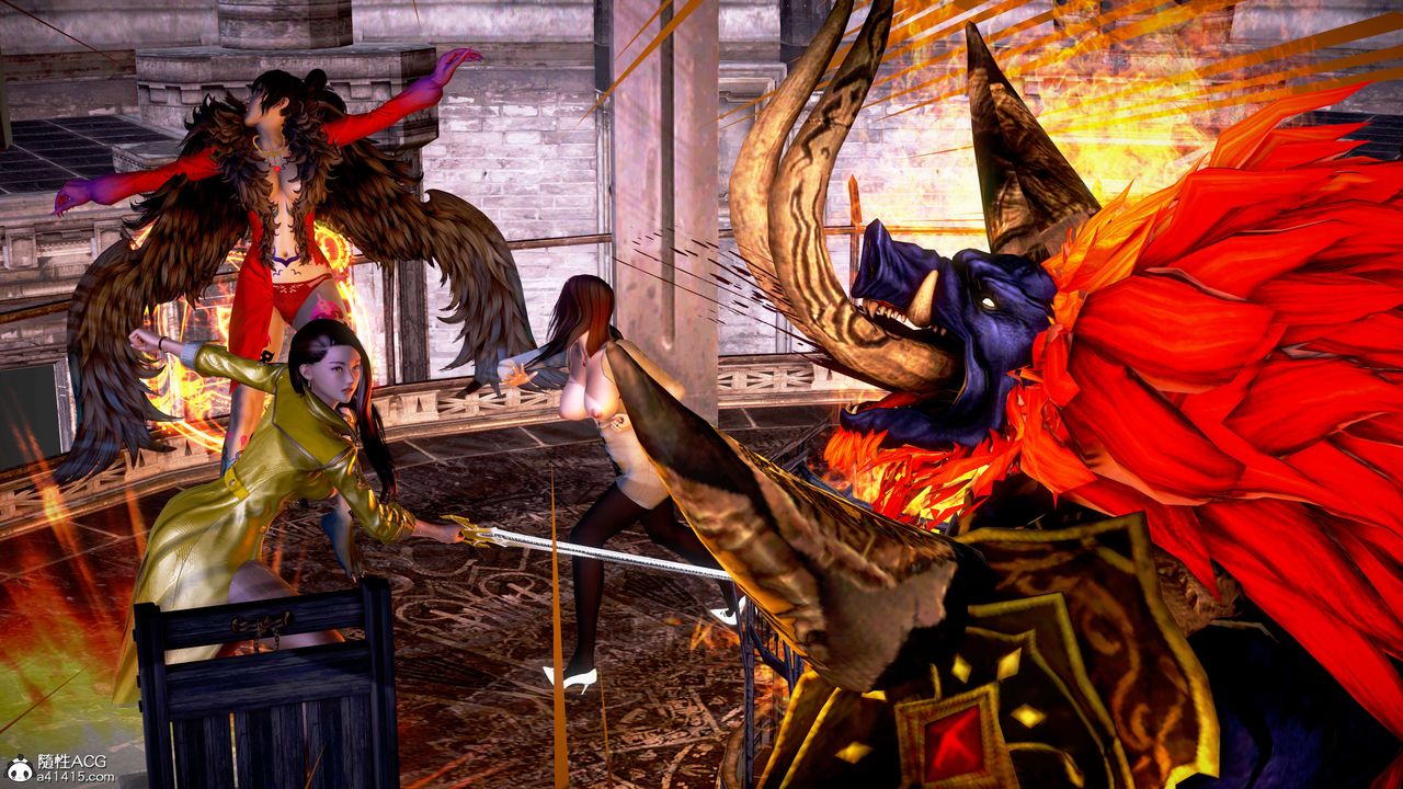 [3D]肉丝女骑士陷落第08话