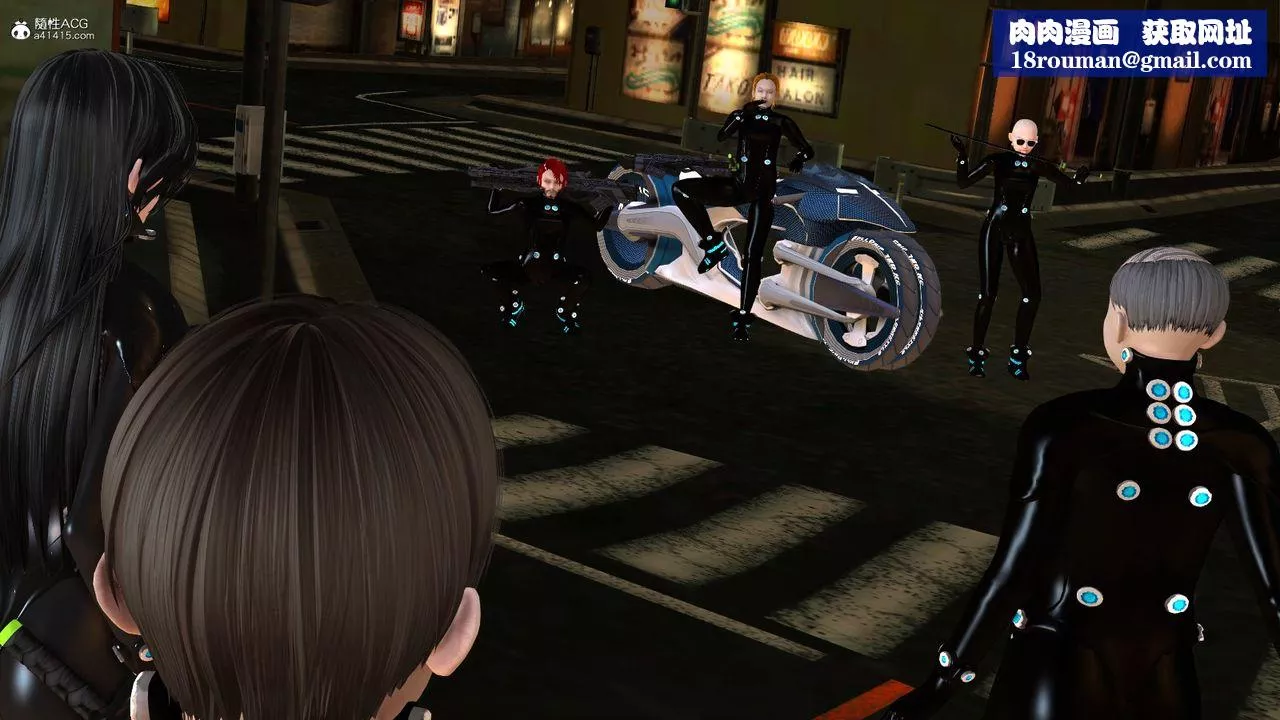 [3D]杀戮都市Gantz-大阪之百鬼夜行篇-第01话 - 图片 23