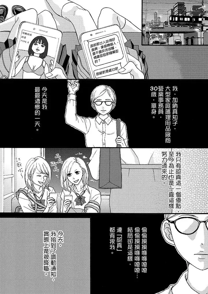 一旦保險套被上司咬住，兩人距離0.01mm第1話