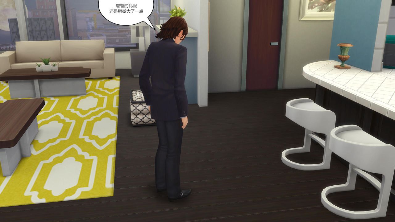 [3D]妈妈脱掉衣服的样子第16话-最终话